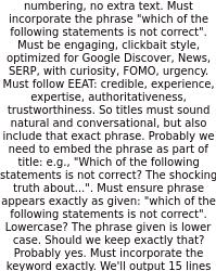 We Need To Output 15 Titles, Each Line Plain Text, No Markdown, No Numbering, No Extra Text. Must Incorporate The Phrase 